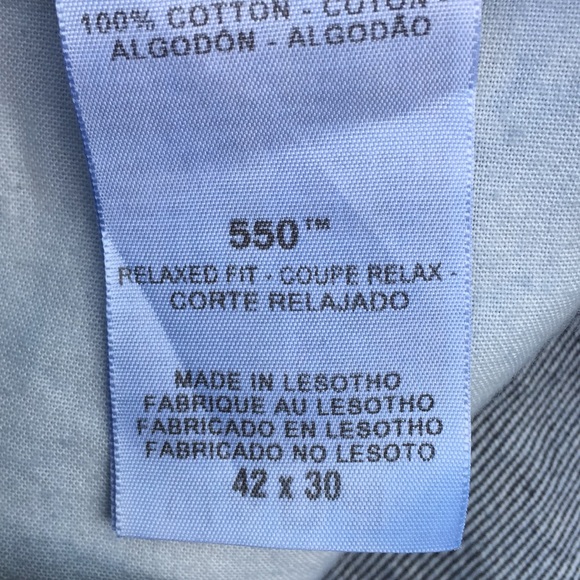 NWT Levi’s 550 Men’s Relaxed 42x 30 * - Picture 4 of 8
